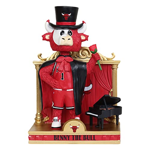 FOCO Chicago Bulls NBA Benny The Bull Halloween Mascot Bobblehead