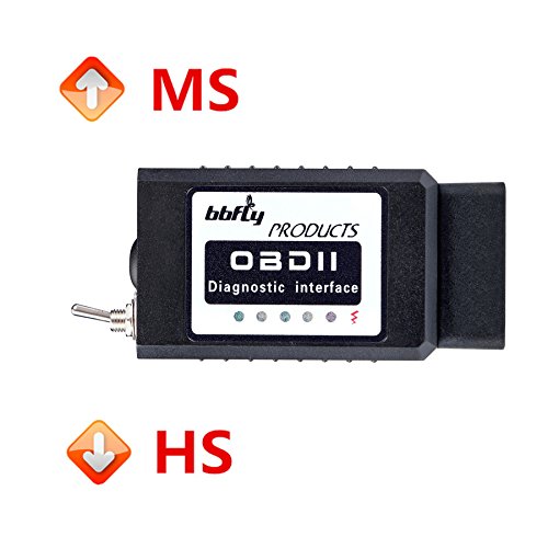 Lector OBD2 bbfly-BB77102 con conmutación HS-CAN y MS-CAN para diagnosis completa Ford 6