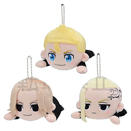 東京リベンジャーズ 寝そべりぬいぐるみ vol.1 全3種セット セガのサムネイル