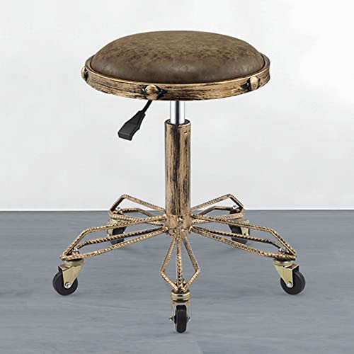 Tabourets de bar de cuisine vintage réglables pour comptoir et pub - 6