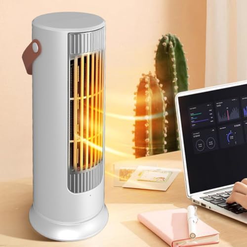 Yosoo 500W/1000W PTC Ceramic Desktop Heater Fan, Fast Heating Overheat Protection - 5