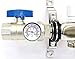 PEX Manifold Radiant Floor Heating Set 3 Loop System Stainless Steel Heated Hydronic Heating For 1/2