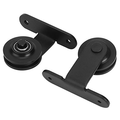 Kit de Ferragens para Porta, Trilho de Porta Deslizante, Estufa de Aço Carbono de Razoável