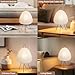 MUMENG Paper Lamp, Japanese Style Akari Noguchi Table Lamp, Handmade Rice Paper Lantern Lamp for Living Room, Bedroom, Office, Corner
