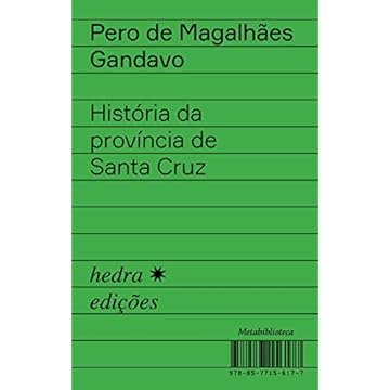 Capa do livro História da província de Santa Cruz