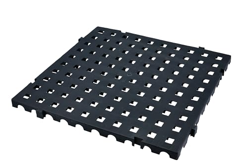 Laser 8746 Insulating Floor Tiles dalles amortissantes emboîtables lot de 4