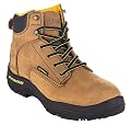 EVER BOOTS Men's Premium Leather Waterproof Work Boots Insulated Rubber Outsole for Hiking (9 D(M), Copper)