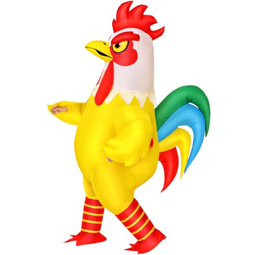 KOOY Inflatable Chicken Costume Adult, Inflatable Costumes For Adult, Inflatables