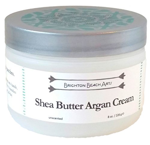 Soften your roughest skin: Unscented Shea Butter Argan Whipped Body Butter, Ultra Moisturizing for SENSITIVE Rough, Dry, Flaky, Hard, and Cracked Skin