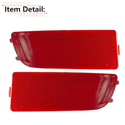 Image of RLB-HILON Rear Bumper Reflector Compatible with Mercedes Benz Sprinter | for Sprinter 2500 3500 2010 2011 2012 2013 2014 2015 2016 2017 2018 Year