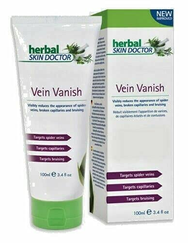 Vein Vanish Visibly Reduces Appearance Spider Veins Broken Capillaries Bruising