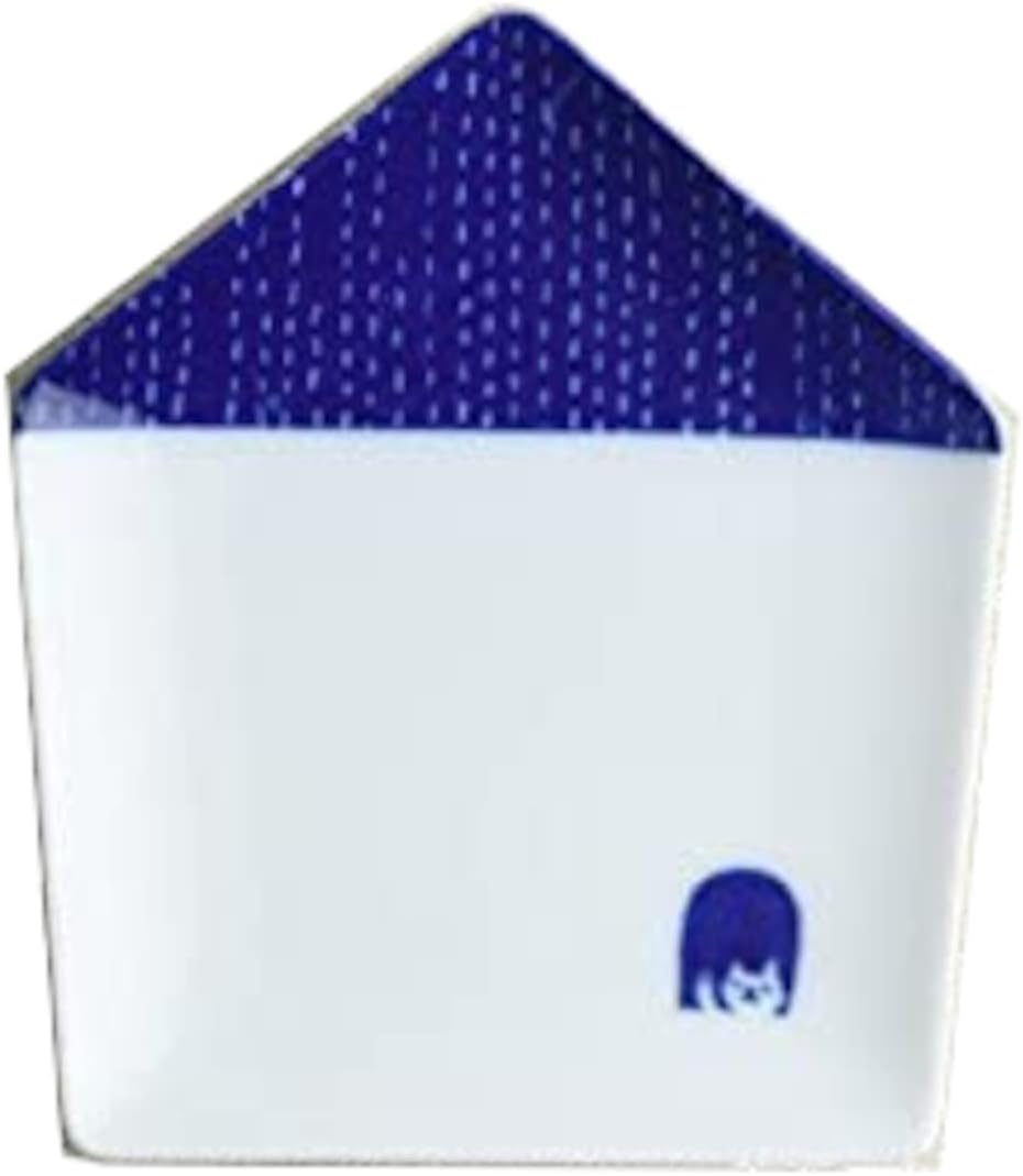 ie Small House shaped Plate Cat pattern for small food.etc from Japan