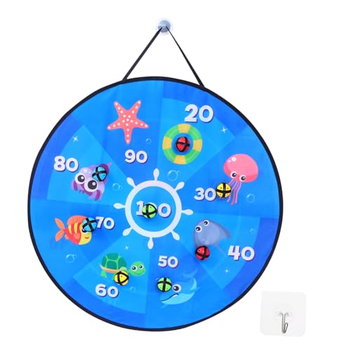 ABOOFAN Diana Infantil Doble Cara con Bolas Adhesivas para Interior y Exterior Tablero Plegable para Fiestas y Actividades Familiares