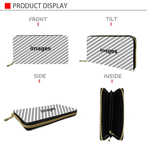 Wanyint Navajo Wallet Women Rfid Blocking Purse Cell Phone Pouch Native American Handbag Outdoor Travel Zip Around Long Purseboho Southwestern Aztec Tribal Stripe Ethnic Geometric Green Red Gift Box #TOP6