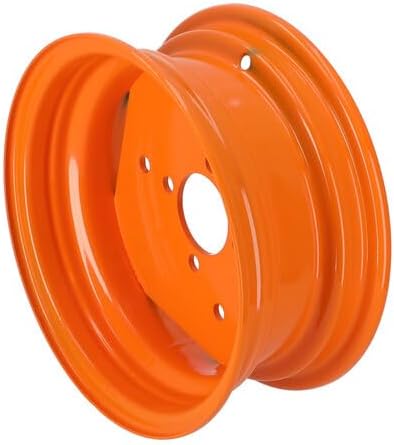 All States 5"" x 12"" 4 Bolt Front Rim fits Kubota B6100 B7100 B5100 70000-00024, black