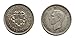 Price comparison product image Coins for collectors - Circulated 1941 British Silver Threepence / 3d / Threepenny Bit Coin / Great Britain