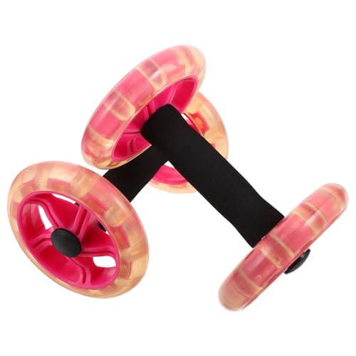 Rueda de abdominales Veemoon con estructura doble de PP y mangos de esponja antideslizante