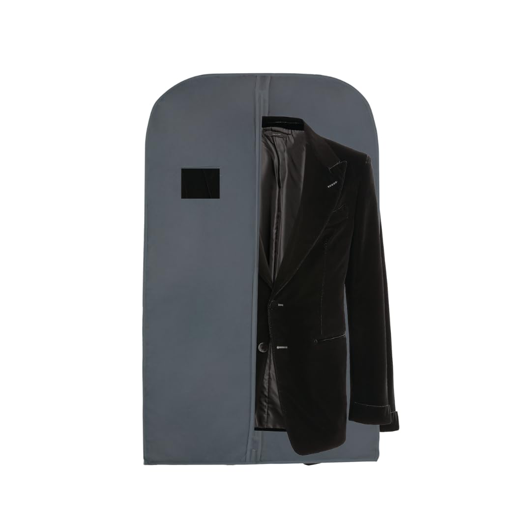 Wedcova Men's Grey Uk Suit Bags For Wo Clothes Covers Protector Bags Suit Covers Gart Bags (1, )