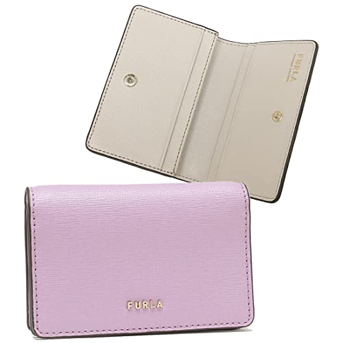 [フルラ] カードケース 名刺入れ バビロン Sサイズ パープル ベージュ レディース PCZ1UNO B30000 1339S [並行輸入品]