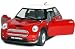 5" Die-cast Mini Cooper S 1/28 Scale (Red).