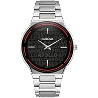 Bulova Reloj Analógico para Hombres de Cuarzo con Correa en