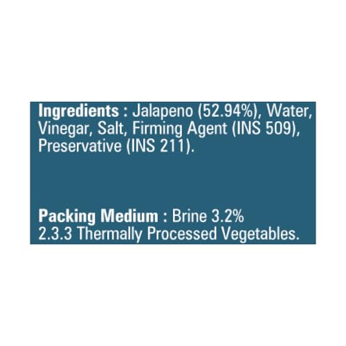 Abbie's Jalapeno Slice in Vinegar 1340 g (670 g X 2 units)