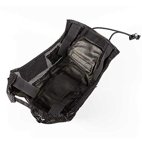 Onetigris Helmet Cover Zkb05 No Helmet, Camouflage Cover For Ops-Core Fast Pj Helmet In Size M/L & Onetigris Pj/Mh Helmet In Size M/L, Black, Large #TOP1