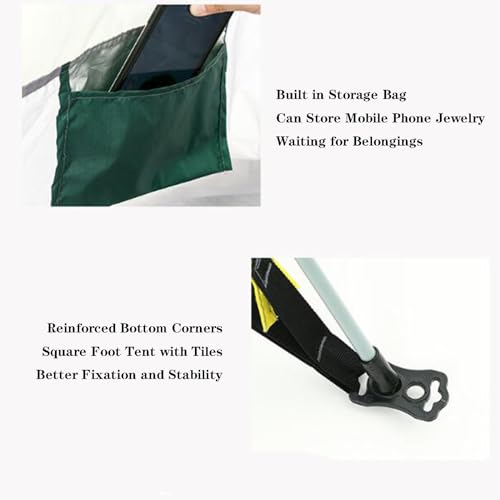 Carpa para camping SFKLYU para 3/4 personas impermeable miniatura 7