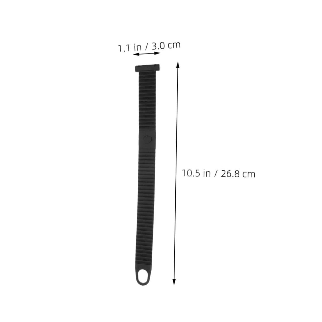 LIOOBO Adjustable Straps for Bike Rack 2pcs Rubber Straps Roof Mount Vehicle Tie Down