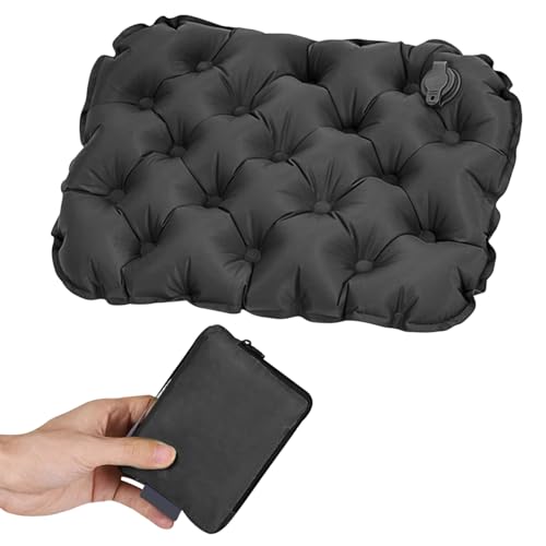 CHSZSH 1 Stück Aufblasbares Sitzkissen, Nylon-Tpu,...