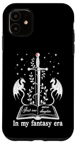 Just One More Chapter Book Dragon Dark Romance Fantasy Era Case for iPhone 11
