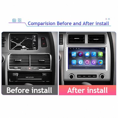 Autoradio para Audi Q7 4L pantalla táctil con GPS y Bluetooth para renovar tu consola 2