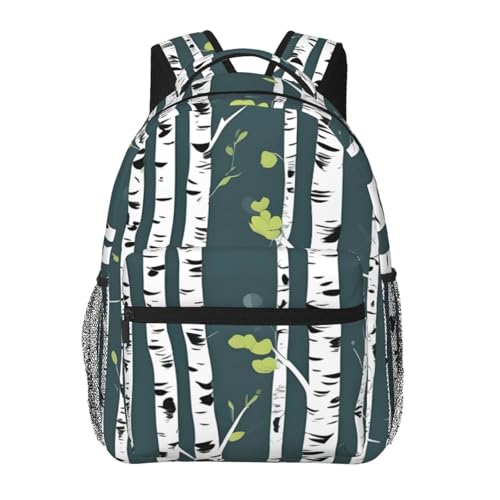 Mochila versátil de abedul con estructura ligera para viajes al aire libre
