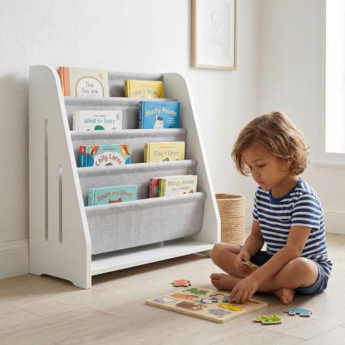Image of Wood Kids Bookshelf,SnowfallWhite