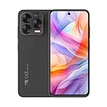 ZTE Blade V70 Vita Smartphone, 6,7" FHD+ Display (120Hz), 50MP Hauptkamera, 5000mAh Akku, 4GB RAM + 256GB Speicher, Handy ohne Vertrag, Android 14, Dual SIM, Grau