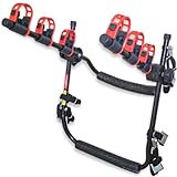 Suporte bicicleta carro transbike para 3 bikes