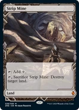 Magic: The Gathering - Strip Mine - Zendikar Rising ExpeditionsF