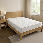 Materasso Memory Foam 25 cm/30 cm con Rivestimento Aloe Vera – Ortopedico, Ipoallergenico, Antibatterico,Ergonomico per Sonno Profondo e Rilassante (Altezza 25 cm, Piazza e Mezza 120 x 190 cm)