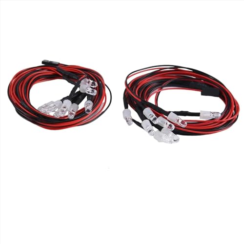 Luces para coche RC de escala 1/10 que solucionan la falta de visibilidad en circuitos oscuros