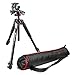 Produktbild Manfrotto "055" Aluminium-Stativ mit XPRO Getriebeneiger und Stativtasche, 75 cm schwarz