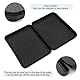 GIDWRIY 2er Set Schuhablage Schuhabtropfschale 35 X 27,5 X 3 cm,Schuhschale,Schuhmatte Abtropfmatte Schuhes Abtropfschalen,Schuhtablett,Schuhwanne Kunststoff,Schuhunterlages Plastik,Tropfschale Schuhe