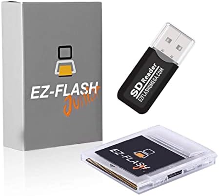 EZ Flash ジュニア MicroSDアダプター Classic Gaming on GB/GBC/GBA (EZFlash Jr.) EZ-FlashJr. ゲームボーイカラーとゲームボーイオリジナルのための最高のフラッシュメモリーカード (エバードライブへの模倣)