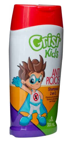 Grisi Kids Cleansing And Lice Repel Shampoo, Helps With The Appearance Of Lice, Quassia Extract, Conditions Hair, 10.14 Fl Oz, 2 Bottles. #TOP3