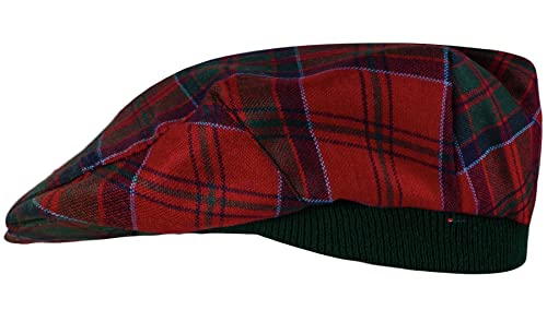 Casquette Plate Tartan MacDonell pour vos balades automnales au style écossais