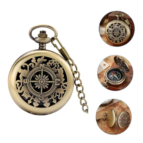 Brújula de bolsillo vintage DECHOUS para camping y senderismo miniatura 7