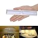 Produktbild Bewegungsmelder-Wandschrank-Licht, batteriebetriebener batteriebetriebener 10 LEDS LED Stab-Sensor-Nachtlicht für Schrank-Kabinett-Garderobe Treppen-Waschraum-Warmes Weiß