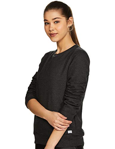 Image of Women's Cotton Round Neck Pullover Sweater