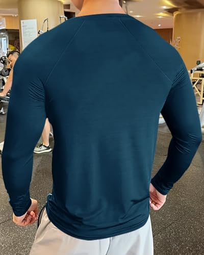 Image of Noble Monk Mens Polyester Solid Regular Fit T-Shirt