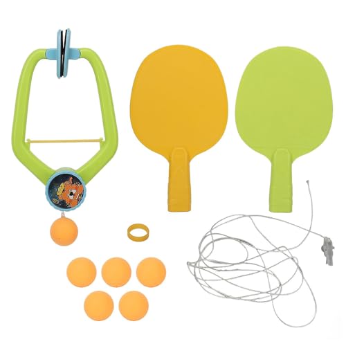 Sarini Indoor Hanging Table Tennis, Table Tennis Trainer, Parent Interactive Games, Hand-Eye Coordination, No Table Required