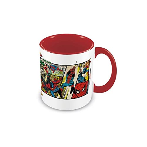 Pyramid International Marvel Comics Spider-Man Mug in Presentation Gift Box (Spider-Man Panels Design) 11oz Ceramic Mug